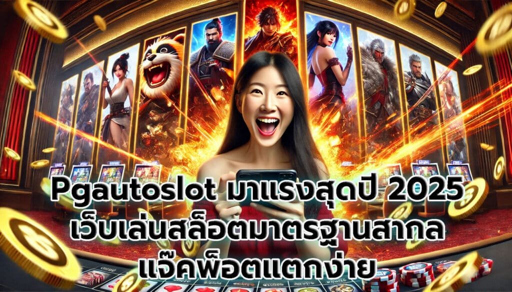 Pgautoslot เกมออนไลน์ มาแรงสุด ปี2025 -3