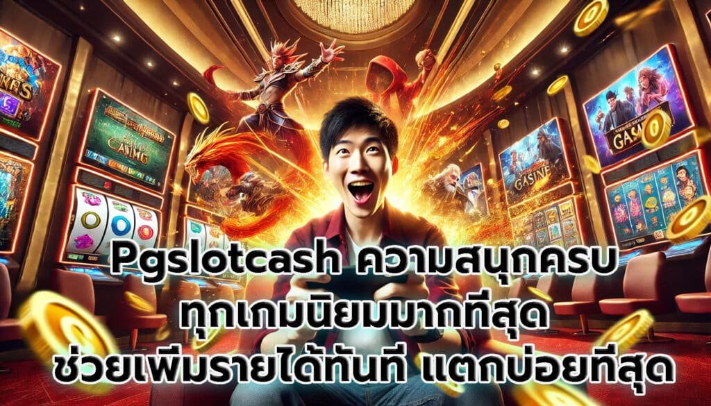 Pgslotcash ความสนุกครบ ทุกเกมนิยมมากที่สุด -6